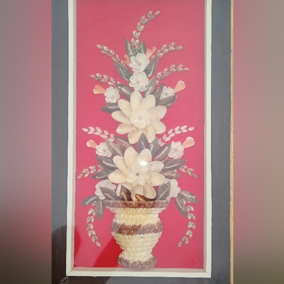 SET of 2 1970s Shell art Pictures. Both have never been opened. Very Beautiful.. - Picture 8 of 11